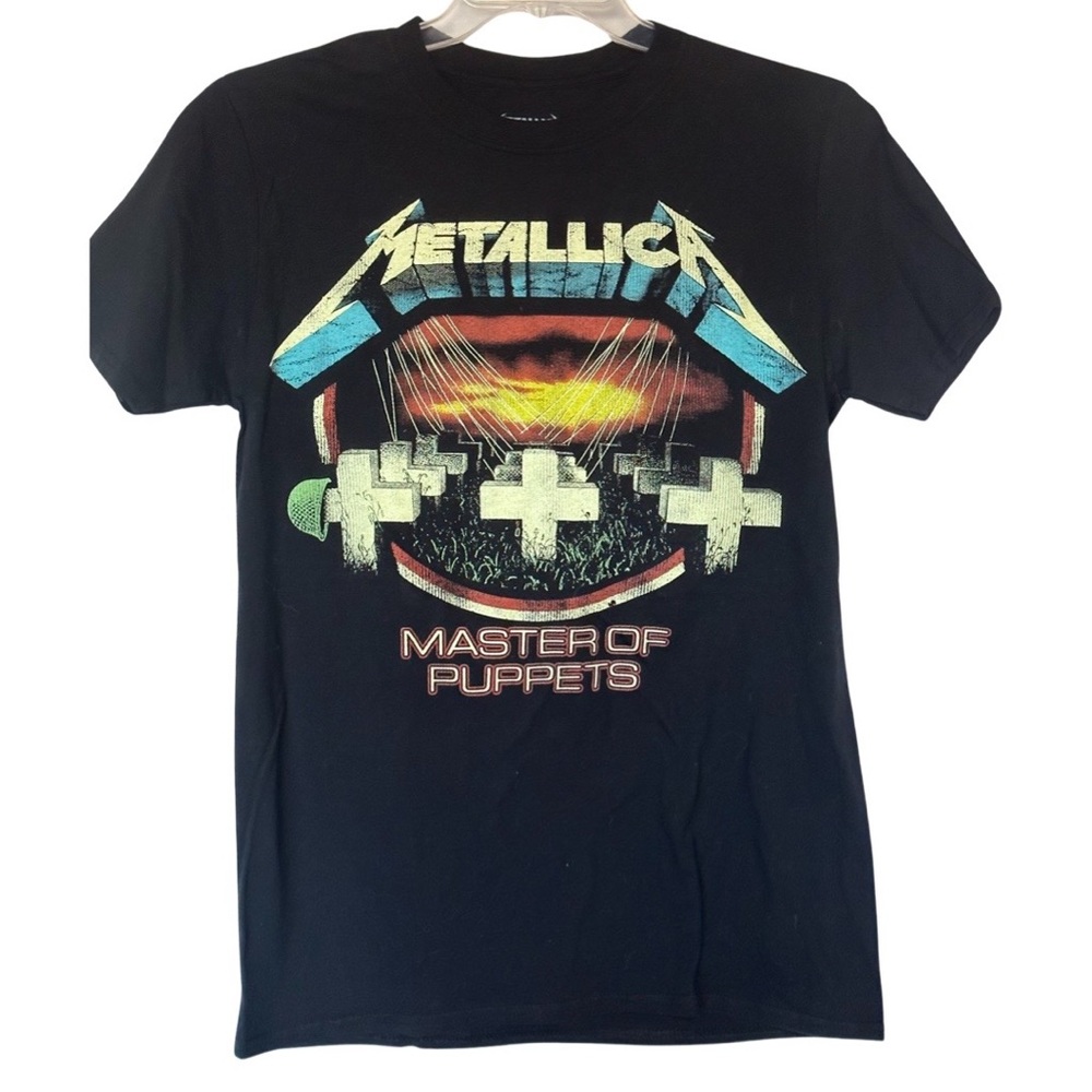 Metallica Master Of Puppets Black T-shirt New Condition Size M
